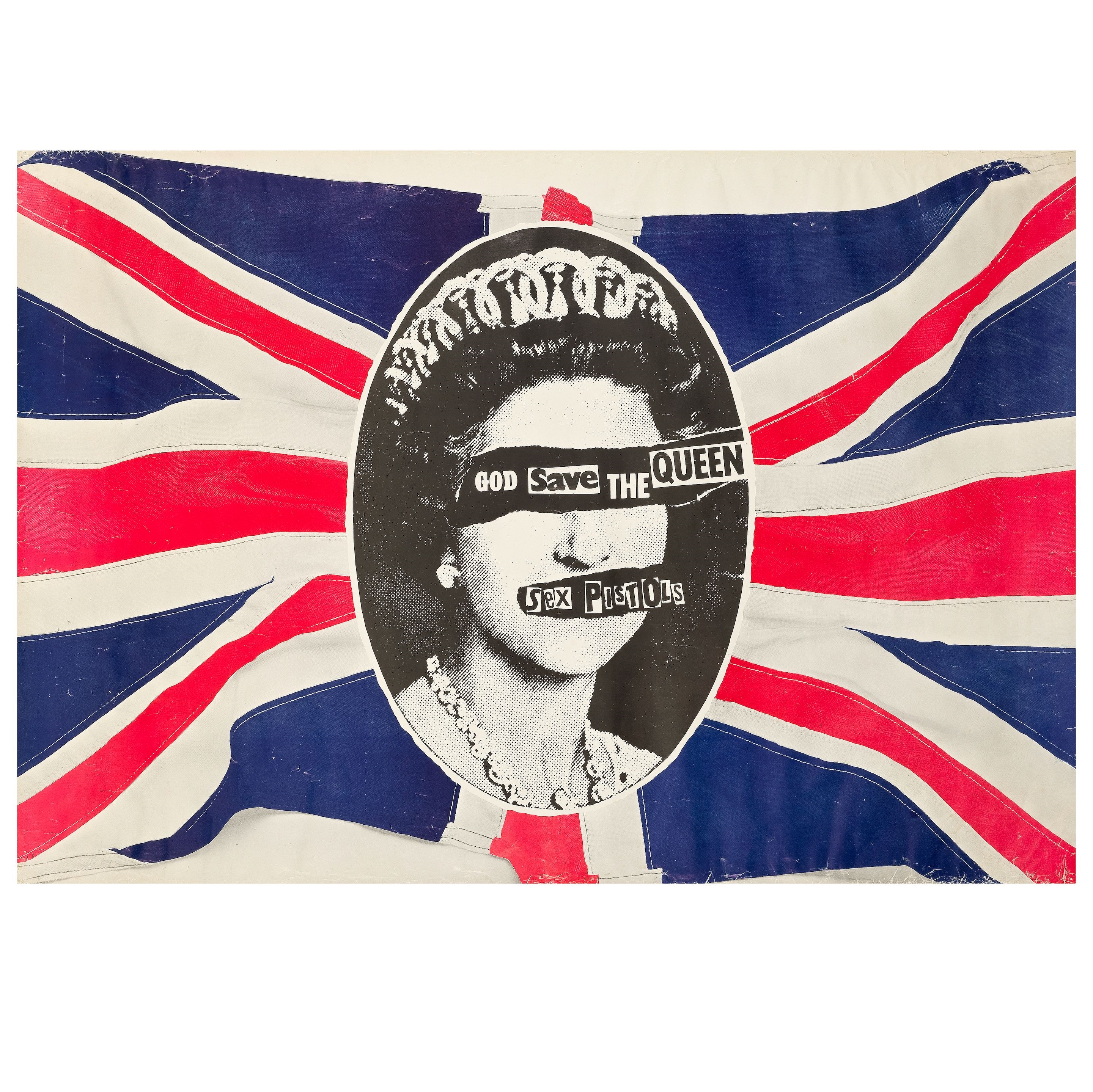 Jamie Reid | God Save The Queen (1977) | MutualArt