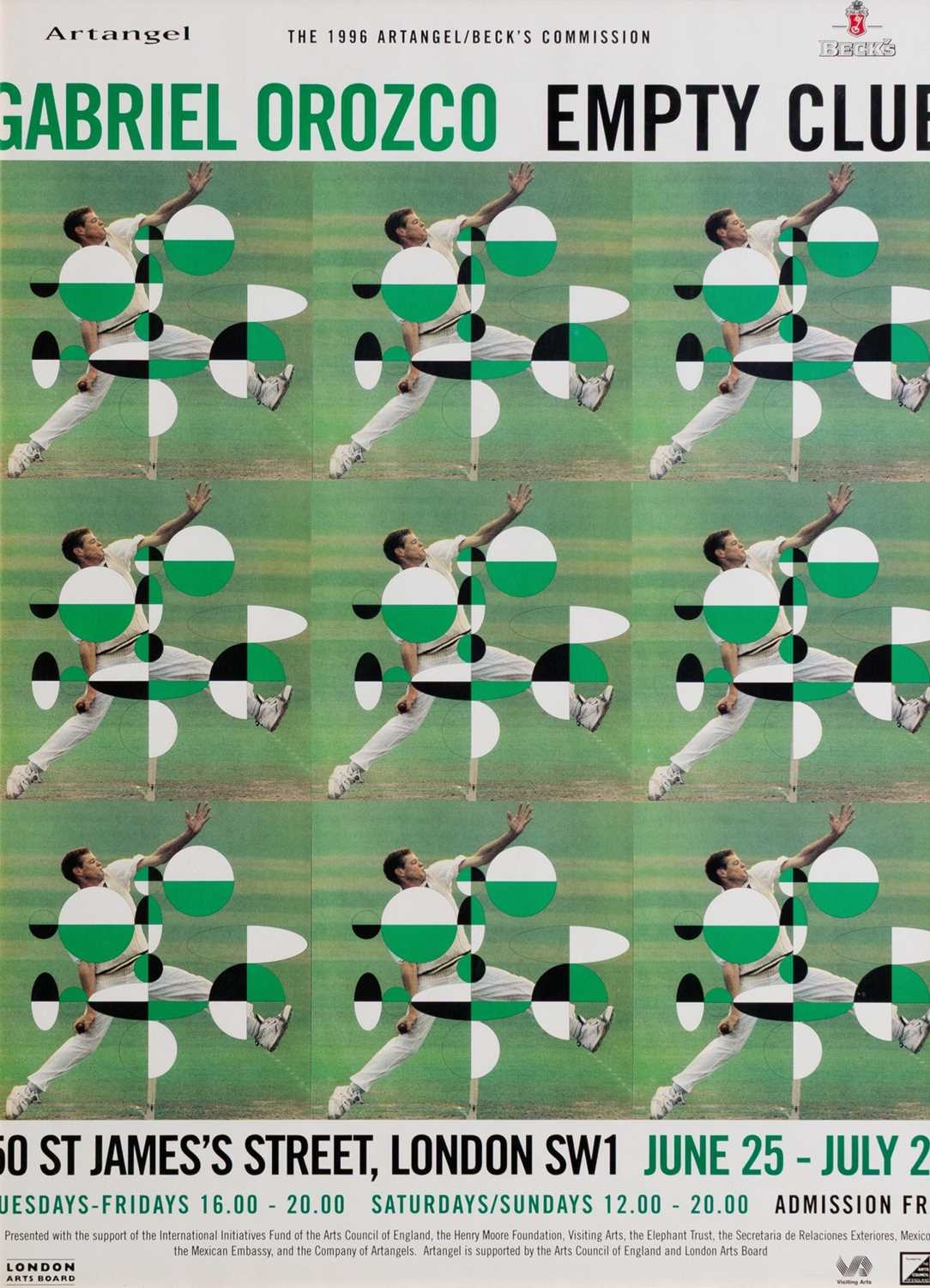 Gabriel Orozco | Empty Club (1996) | MutualArt