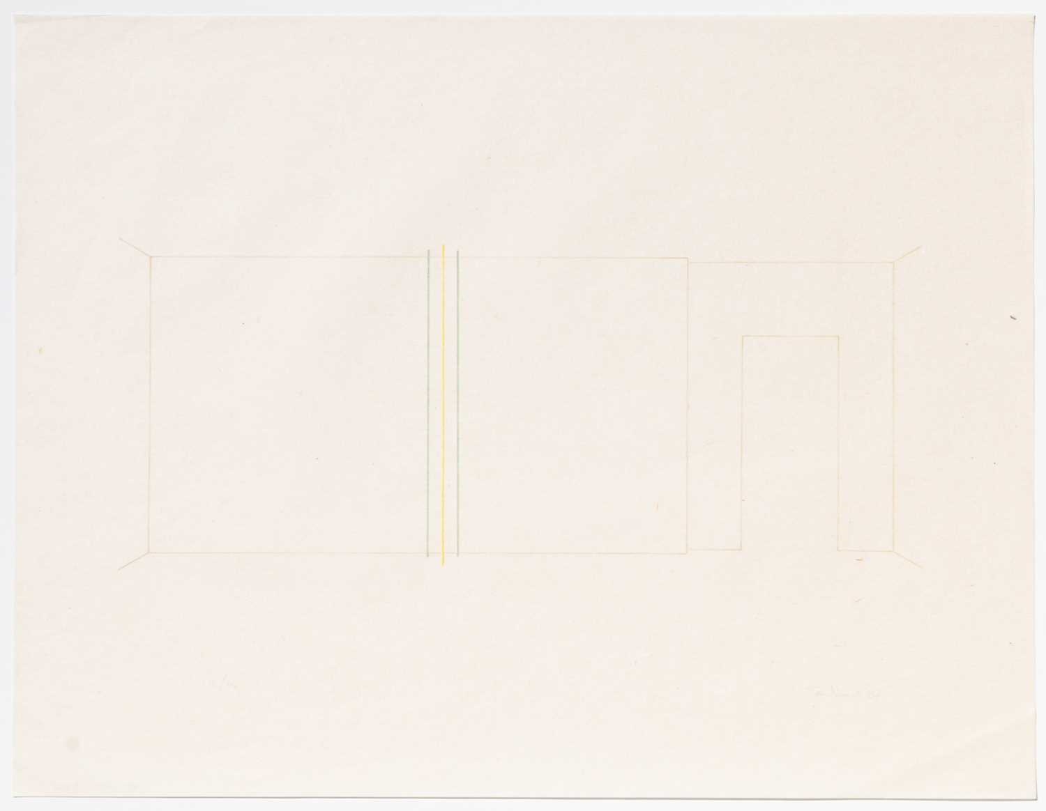 Fred Sandback | Ohne Titel (1984) | MutualArt
