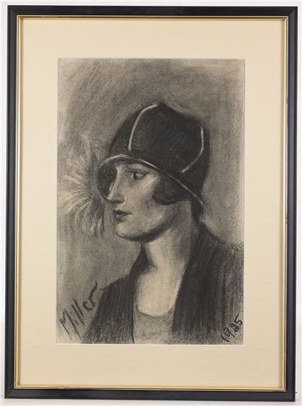 Richard Emile Miller | Flapper Girl (1925) | MutualArt