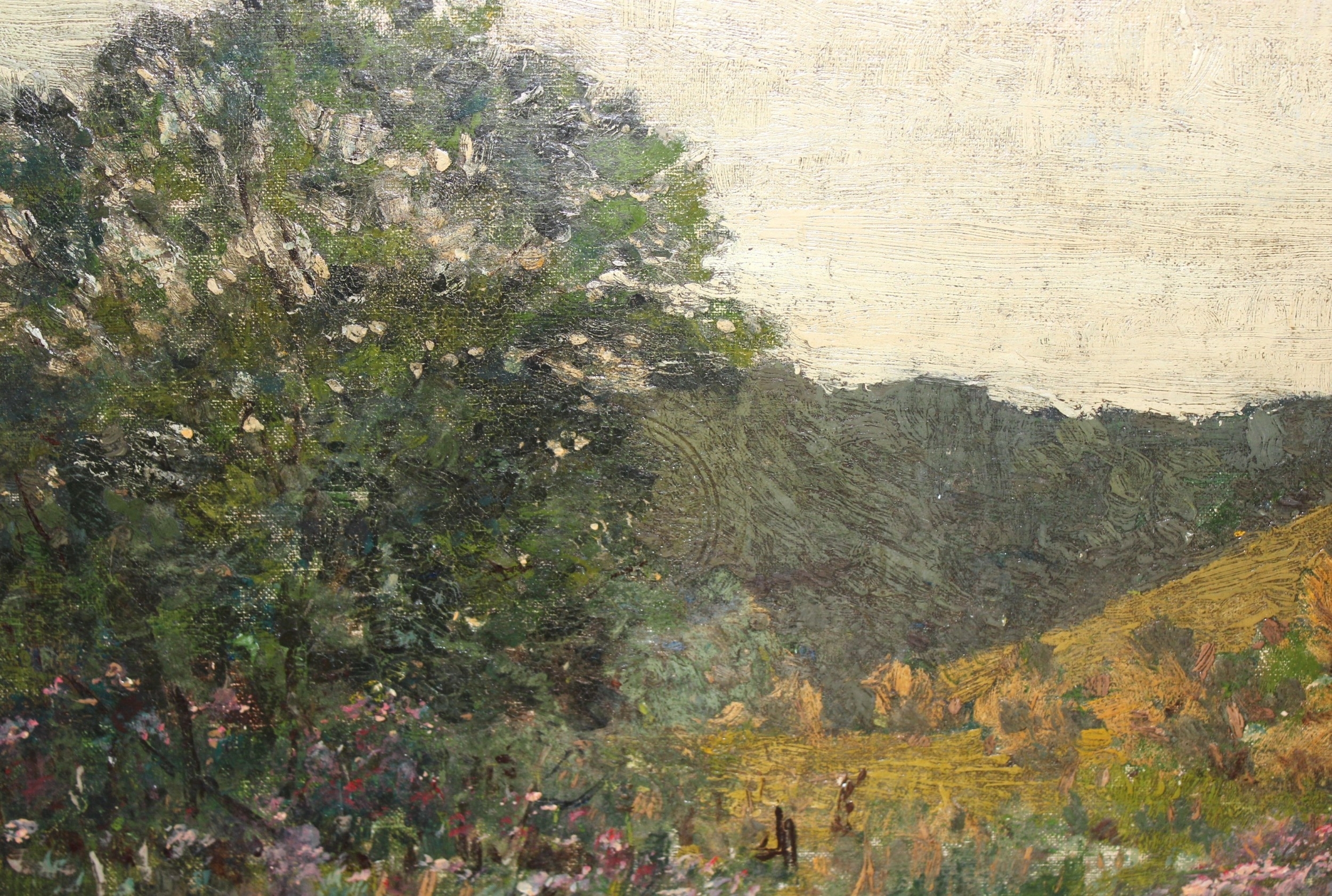 Barbizon School, 19th Century | Barbizon School oil on canvas board ...
