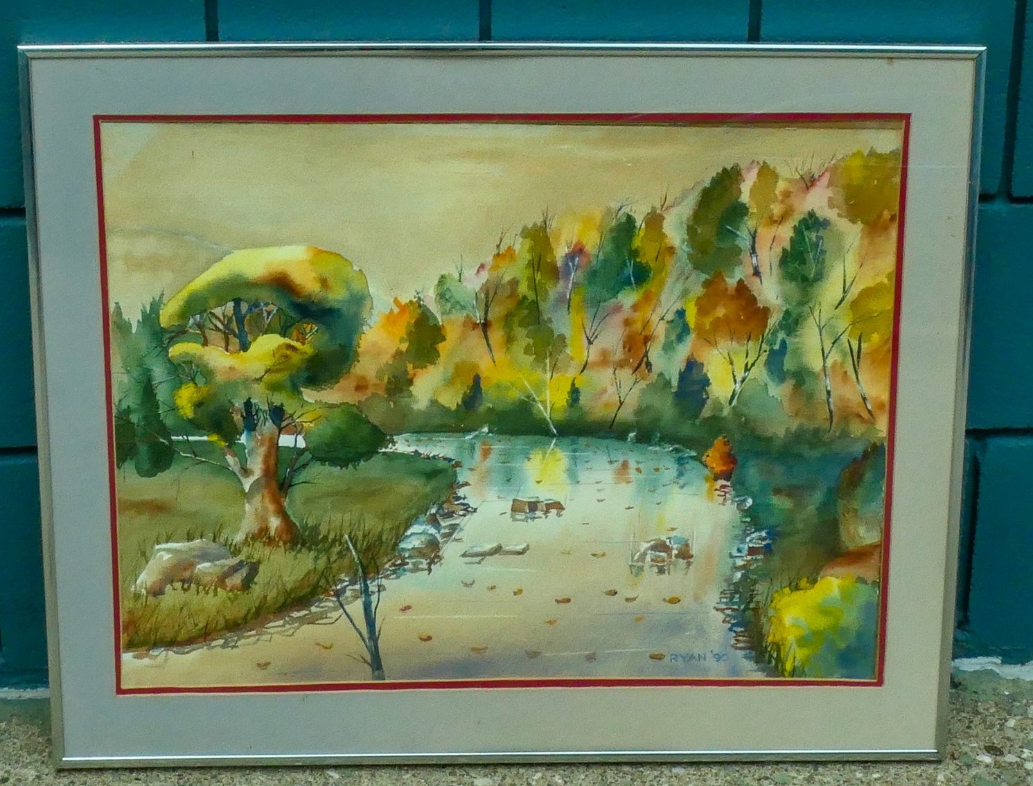 A. Bailey Ryan | River Landscape | MutualArt
