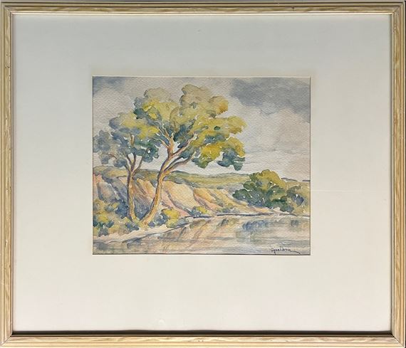 Signe Larson | untitled Smoky Hill River | MutualArt