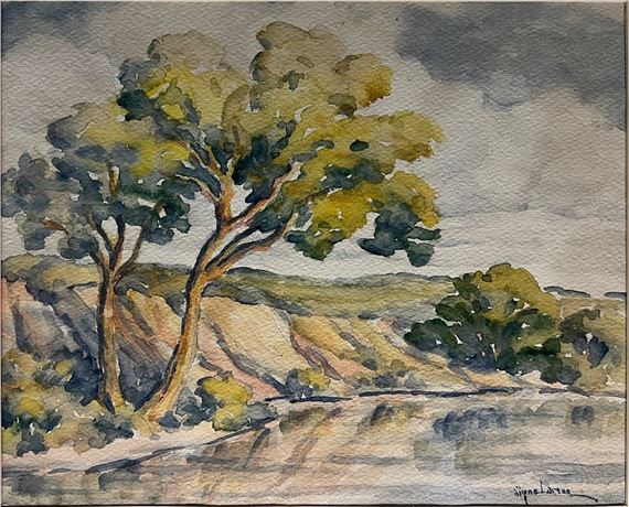 Signe Larson | untitled Smoky Hill River | MutualArt