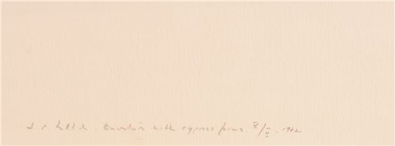 Stephen Edlich | OVERTURE WITH CYPRESS FORMS (1982) | MutualArt