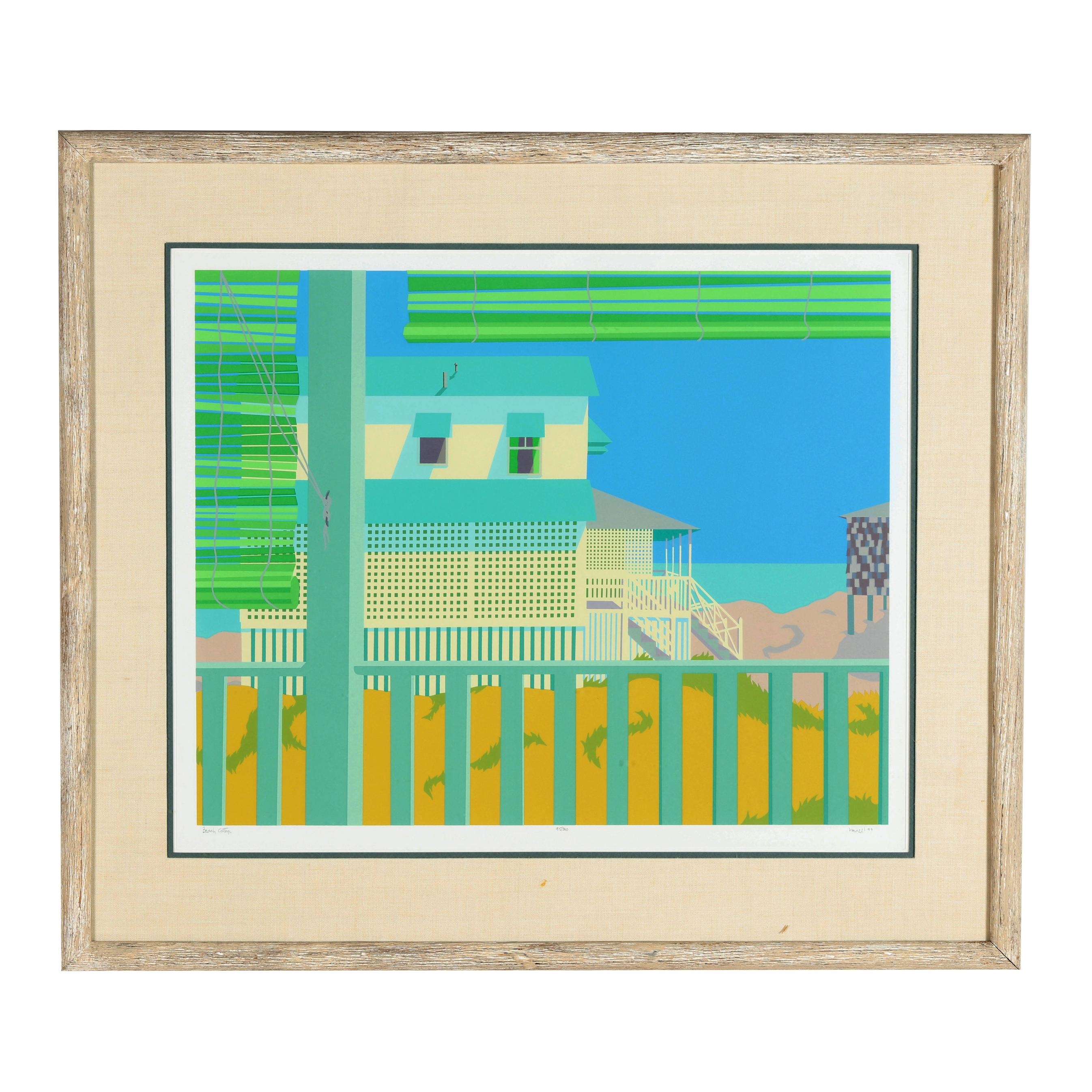 Claude Howell | Beach Cottage (1996) | MutualArt
