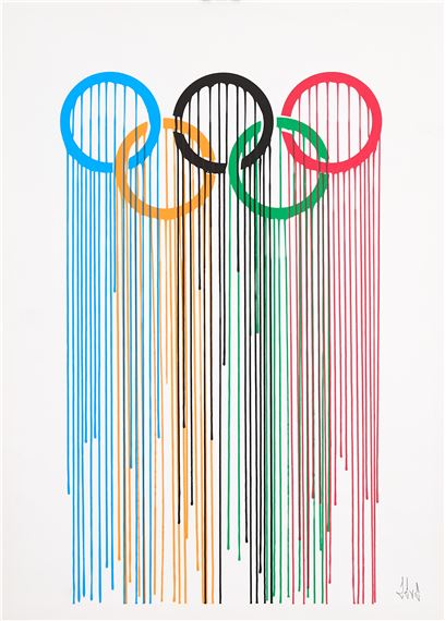 ZEVS | Liquidated Olympic Rings | MutualArt