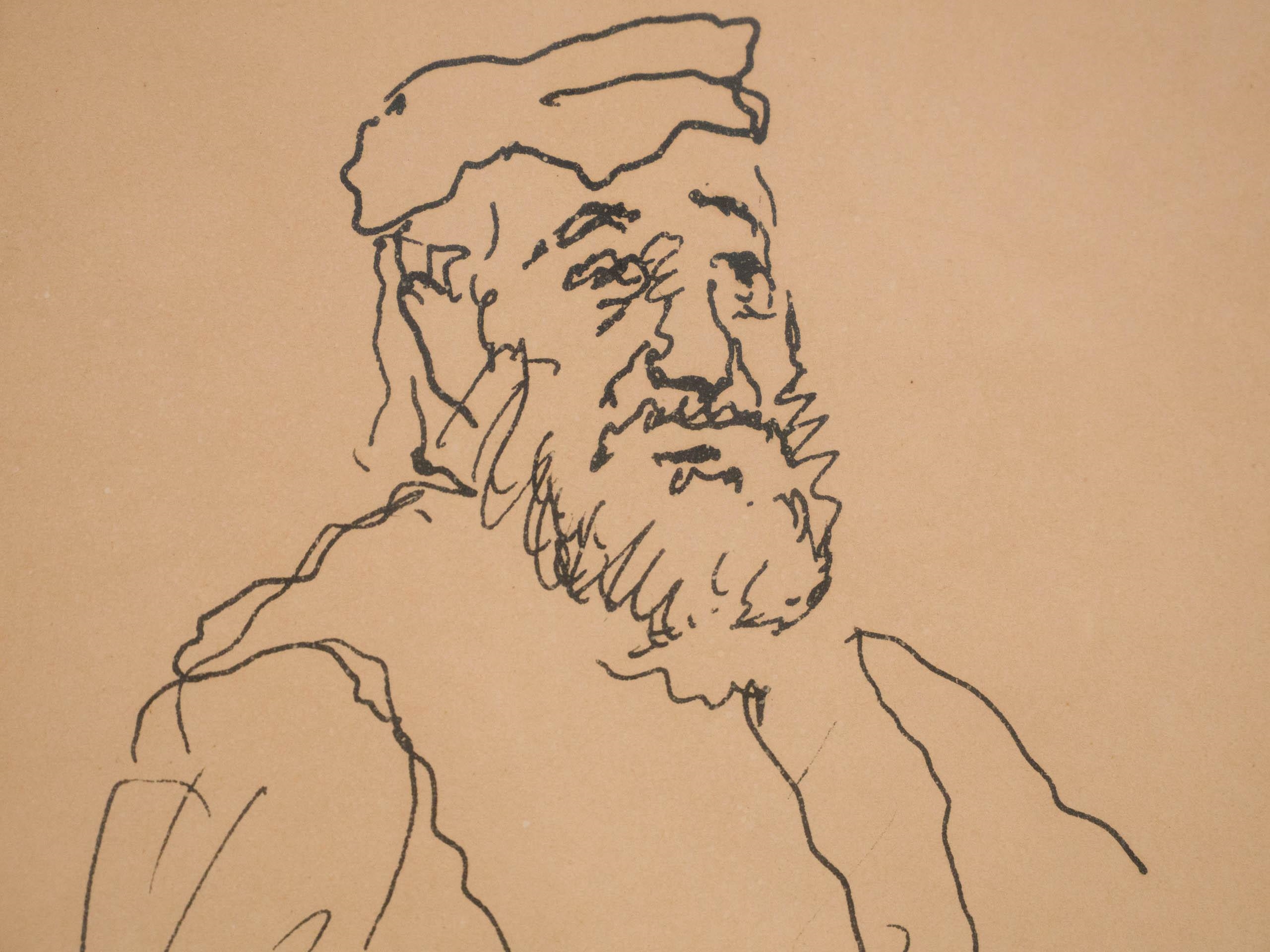 Claude Marks | Zero Mostel as Tevye (1964) | MutualArt