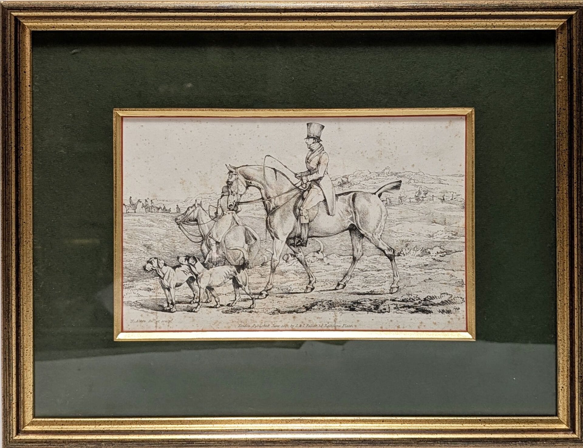 Henry Thomas Alken | Réunion de 8 reproductions d'illustrations de l ...