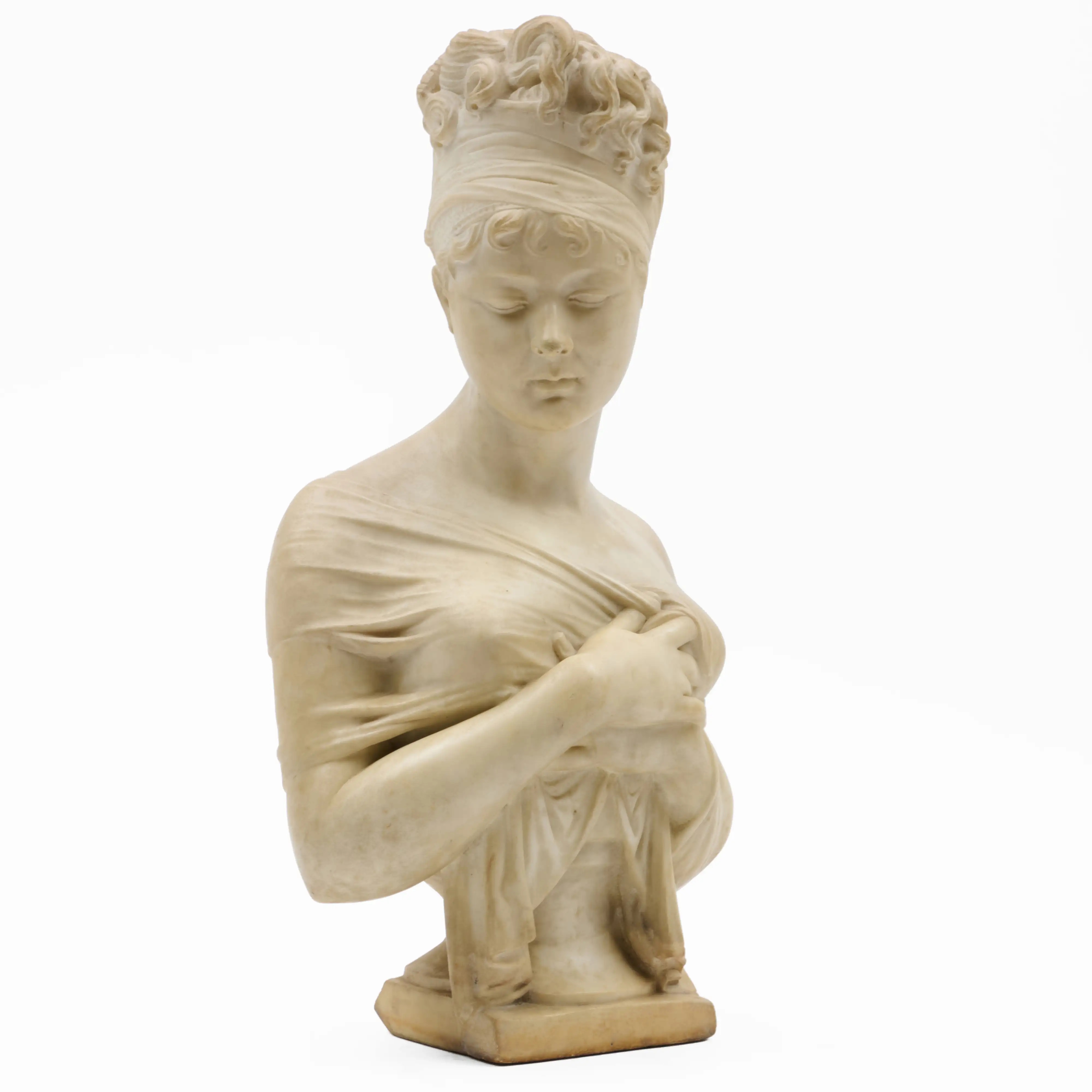 Joseph Chinard | Marble Bust of Juliette Recamier | MutualArt