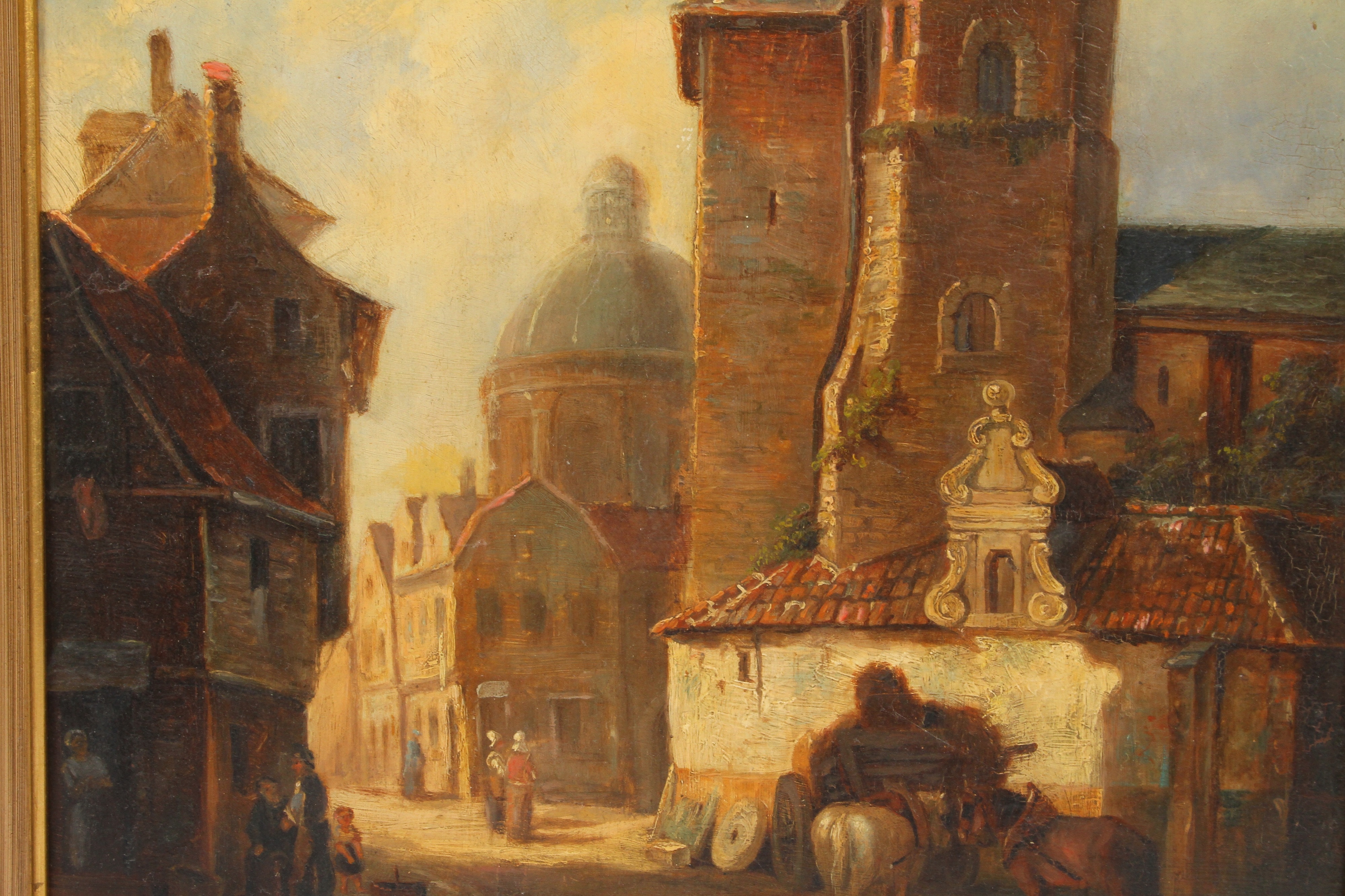George Clarkson Stanfield | Continental townscape (1828 - 1878) | MutualArt