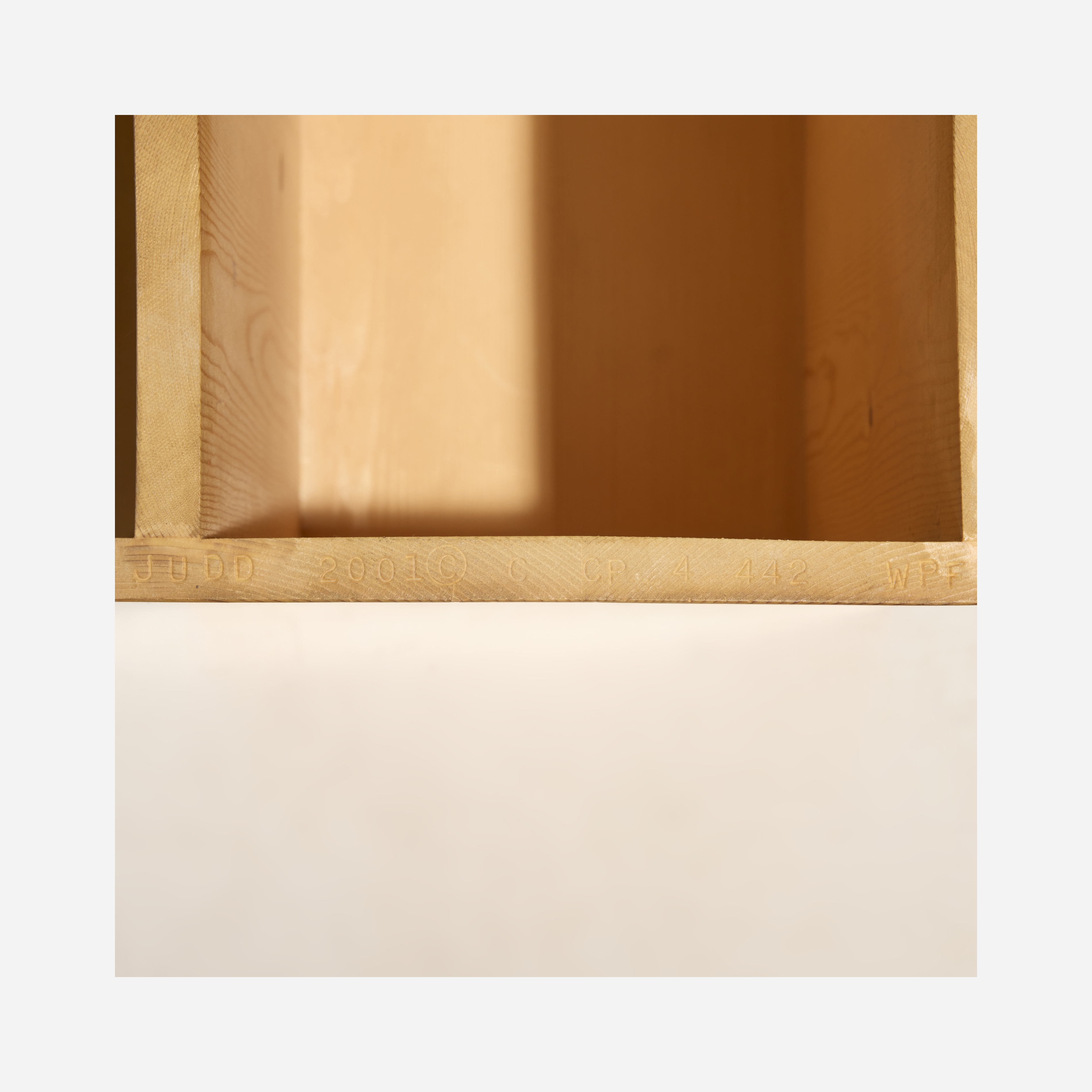 Donald Judd | Side Recessed Chairs 84-4, pair (1983 - 2001) | MutualArt