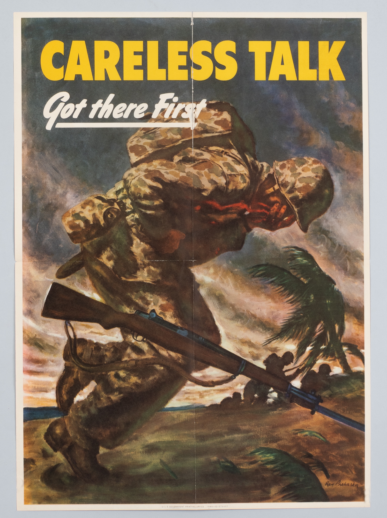 Ray Prohaska | Careless Talk Got Their First (1944) | MutualArt
