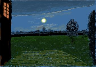 David Hockney: The Moon Room - Pace New York (540 West 25th Street)
