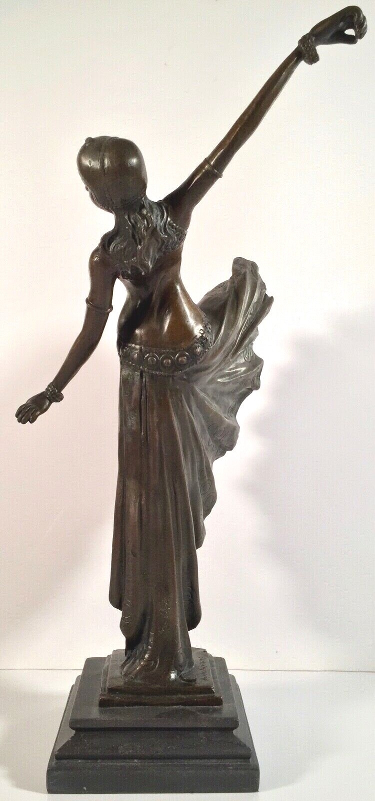 Demétre H. Chiparus | 17 Signed Bronze Art Deco Dancer Sculpture ...