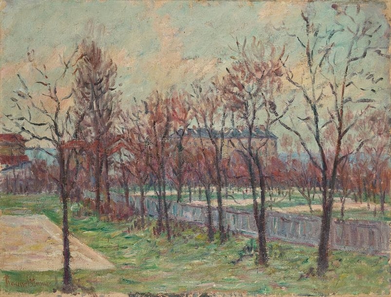 Henri Roussel-Masure | Castle gardens | MutualArt