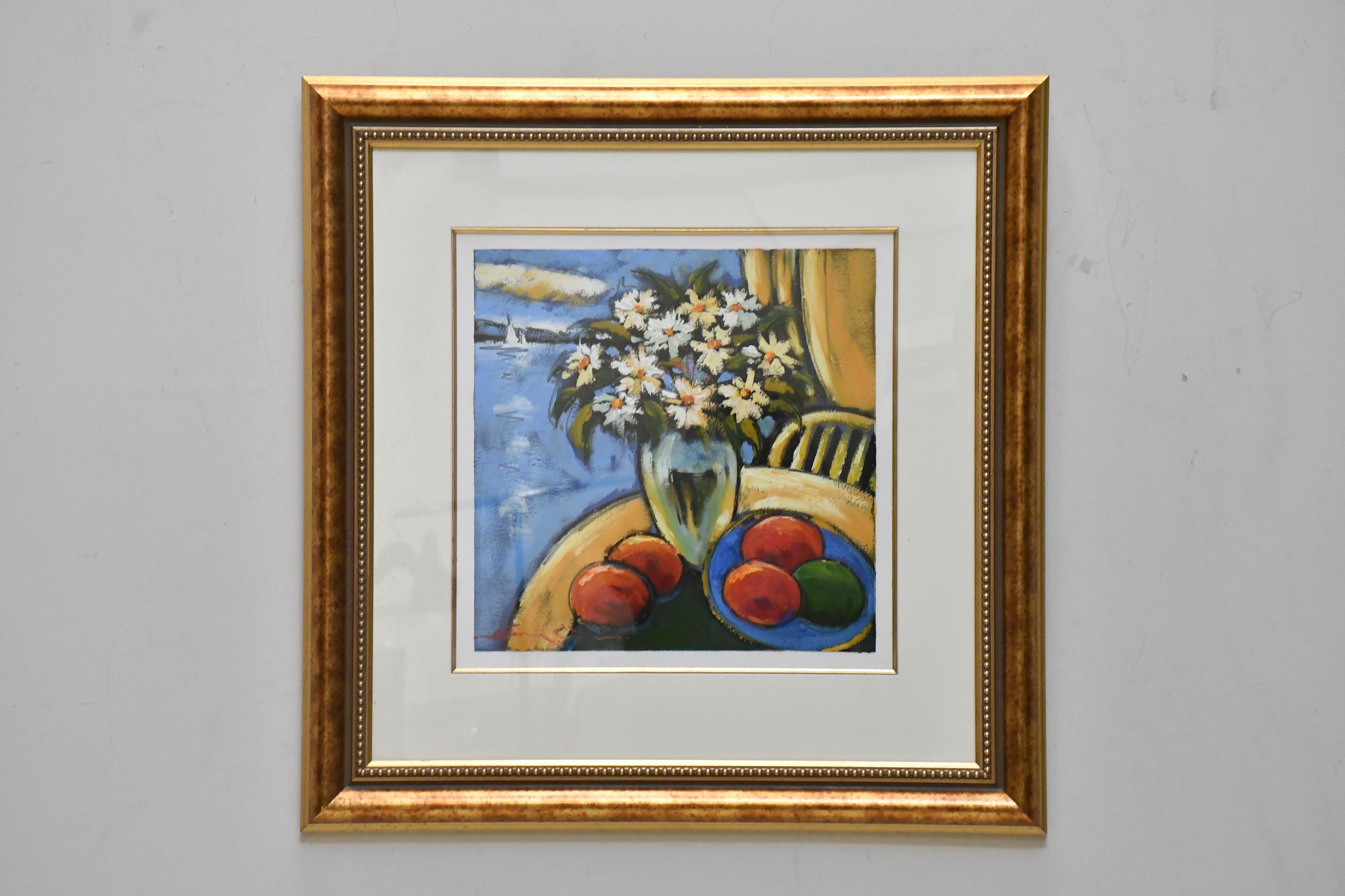 Sergey Cherep | still life study of flowers and fruit | MutualArt