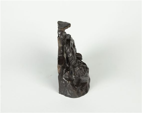 Charles Marion Russell | Buffalo Rubbing Rock, 1921 (1921) | MutualArt