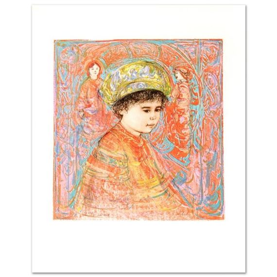 Edna Hibel | Boy with Turban | MutualArt