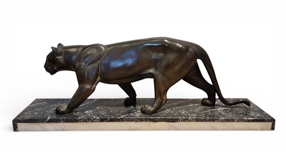 Marcel Leducq | Walking panther | MutualArt