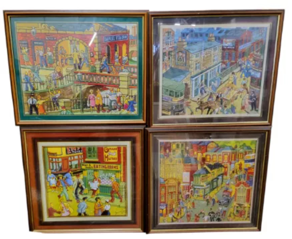 Joe Scarborough | set of four: Alec & Owens Eating Rooms; Samuel Osborn ...