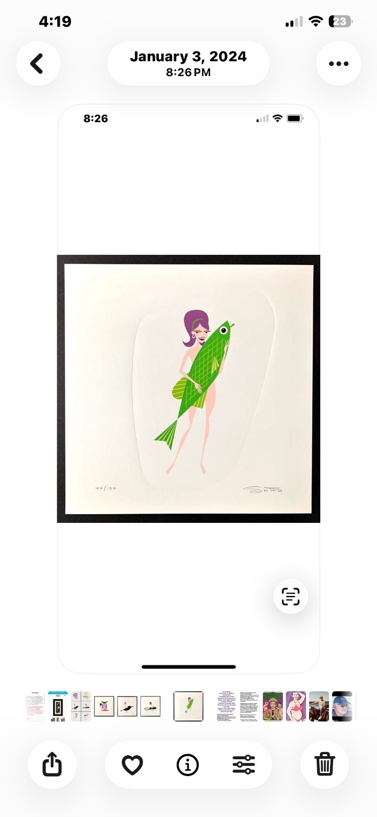 Shag | The Flesh Is Willing SHAG PRINTS Set Of 6 Hand Pulled 7 Color ...