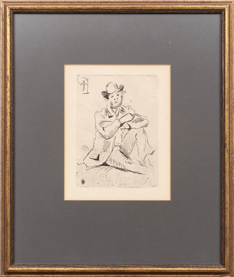 Le Portrait du Peintre A. Guillaumin au Pendu - Paul Cézanne