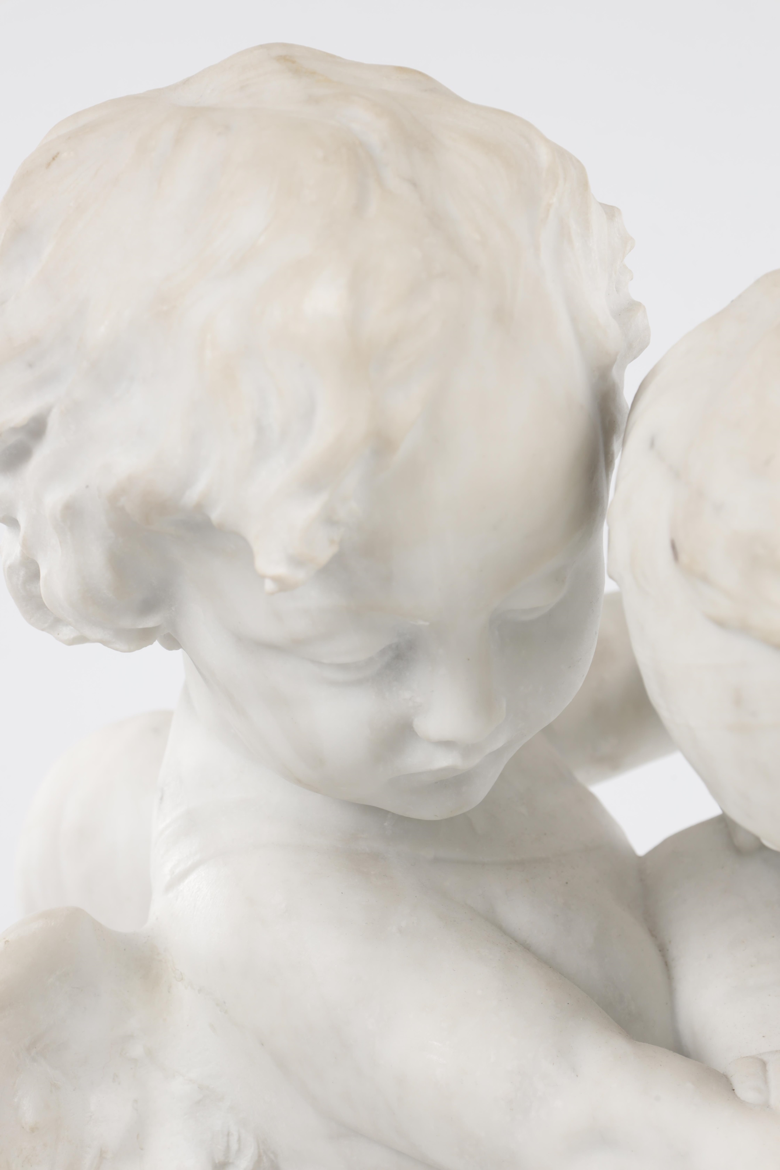 Étienne-Maurice Falconet | A 19TH CENTURY WHITE MARBLE FIGURAL GROUP OF ...