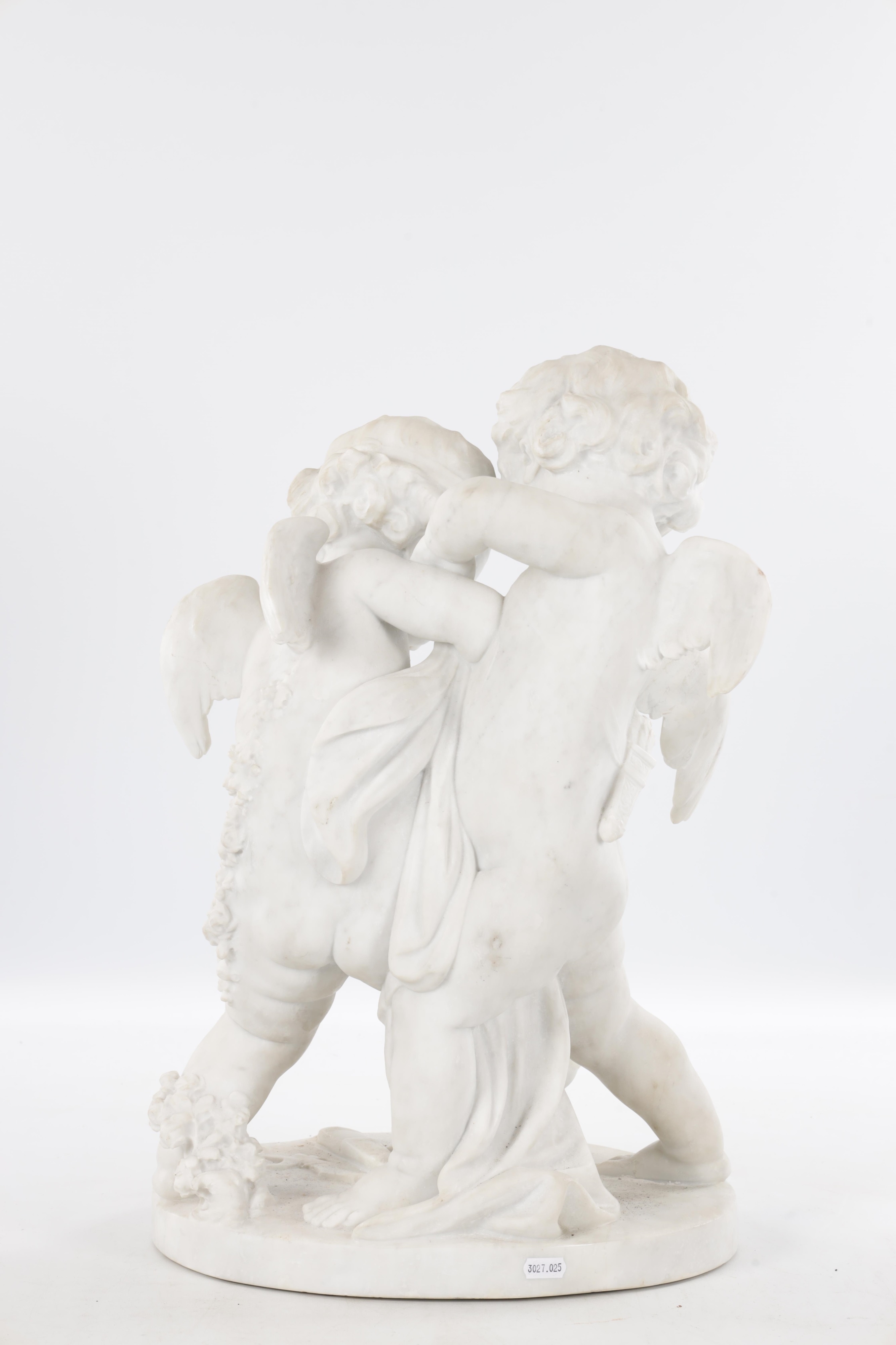 Étienne-Maurice Falconet | A 19TH CENTURY WHITE MARBLE FIGURAL GROUP OF ...
