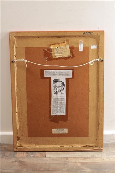 Ralph Sallon | A Gouache and Watercolour Caricature Portrait of a ...