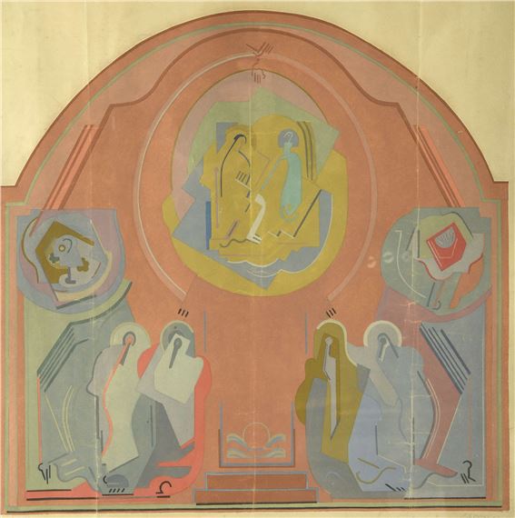 Le Couronnement de la Vierge - Albert Gleizes