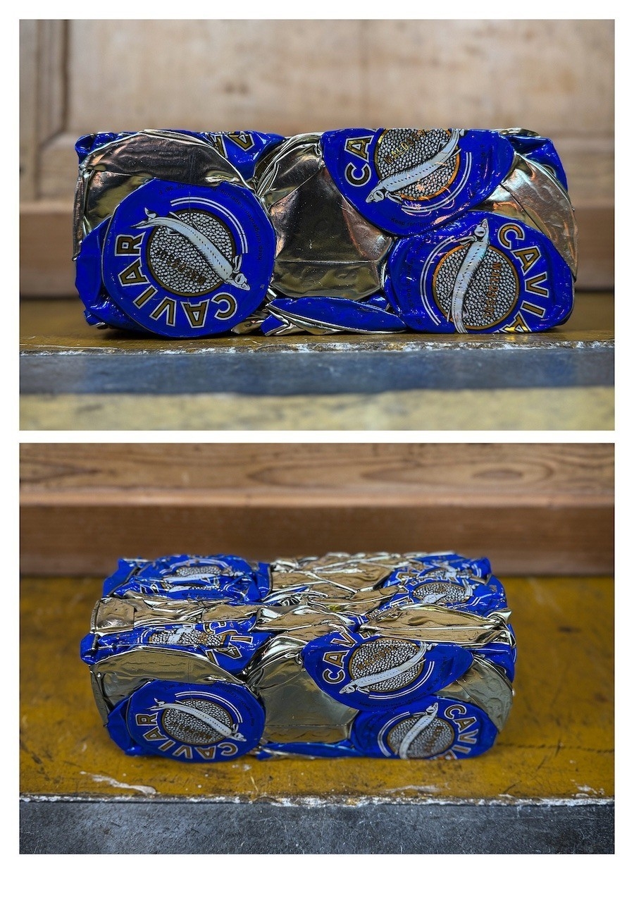 Thomar | Compression Sculpture Caviar Boxes (2020 - 2026) | MutualArt
