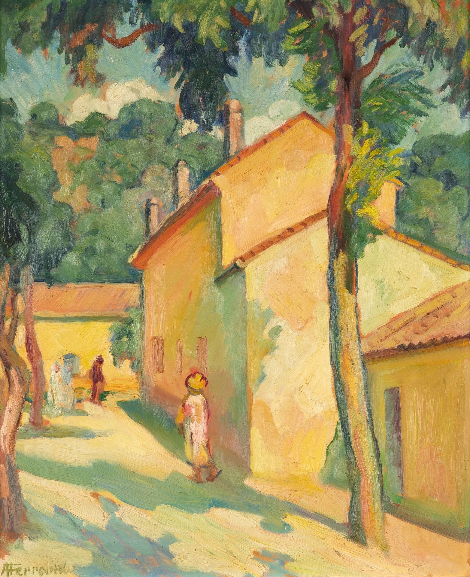 Augustin Ferrando | Old houses in Mèdea | MutualArt