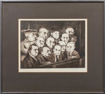 Monkey, Kid Lips Kaplan and Jury - Charles Bragg