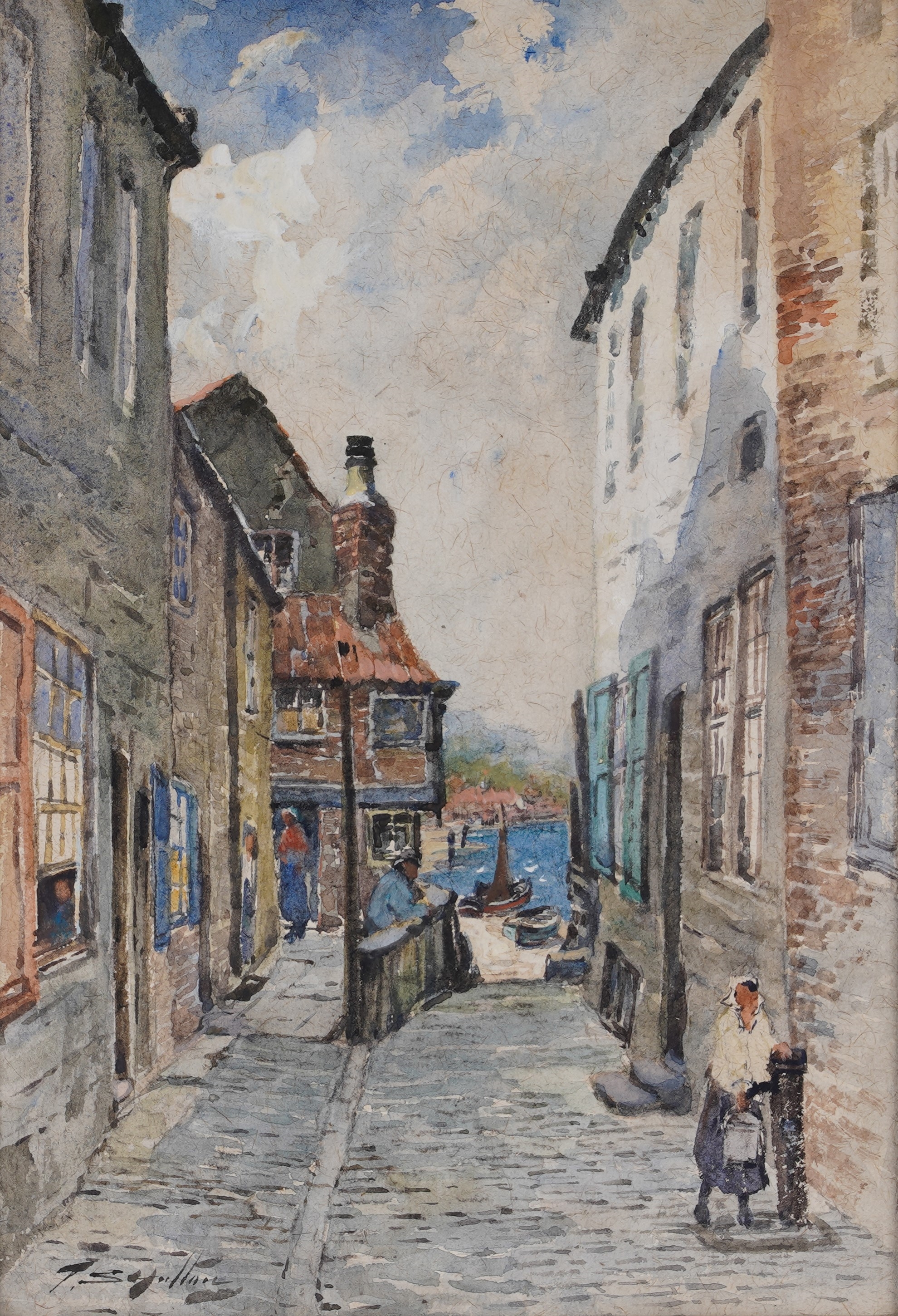 Thomas Swift Hutton | Views of Whitby | MutualArt