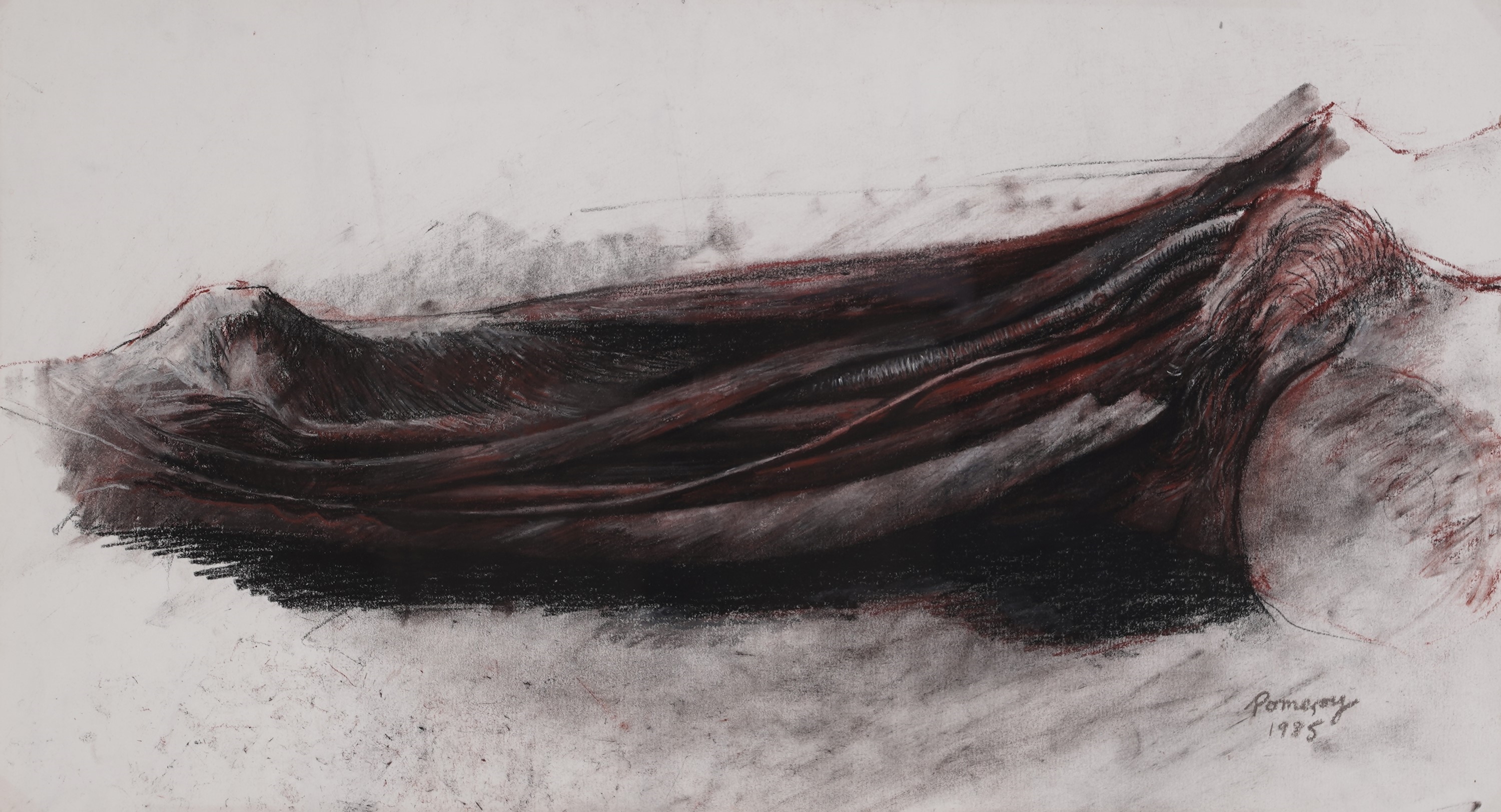 Tim Pomeroy | Study of a flayed leg (1985) | MutualArt