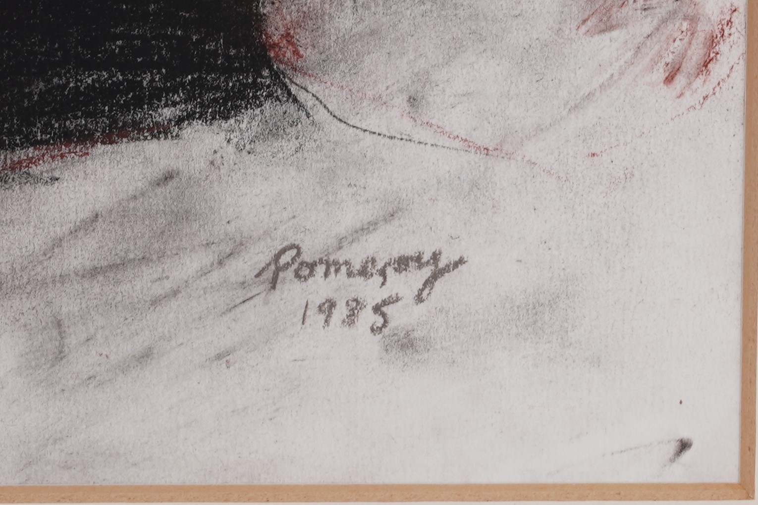 Tim Pomeroy | Study of a flayed leg (1985) | MutualArt