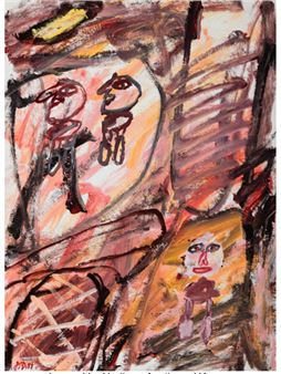 Site avec trois Personnages