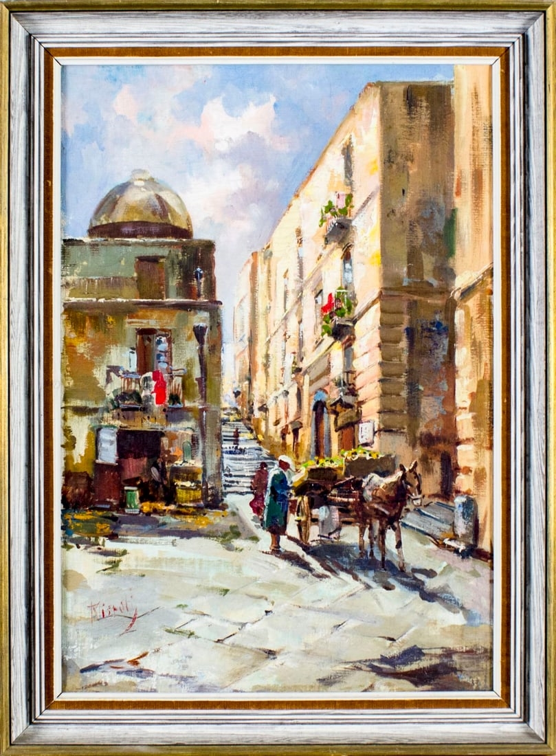 Giuseppe Rispoli | Street Scene | MutualArt