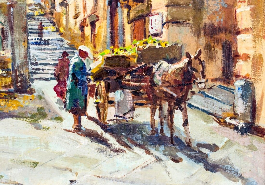 Giuseppe Rispoli | Street Scene | MutualArt