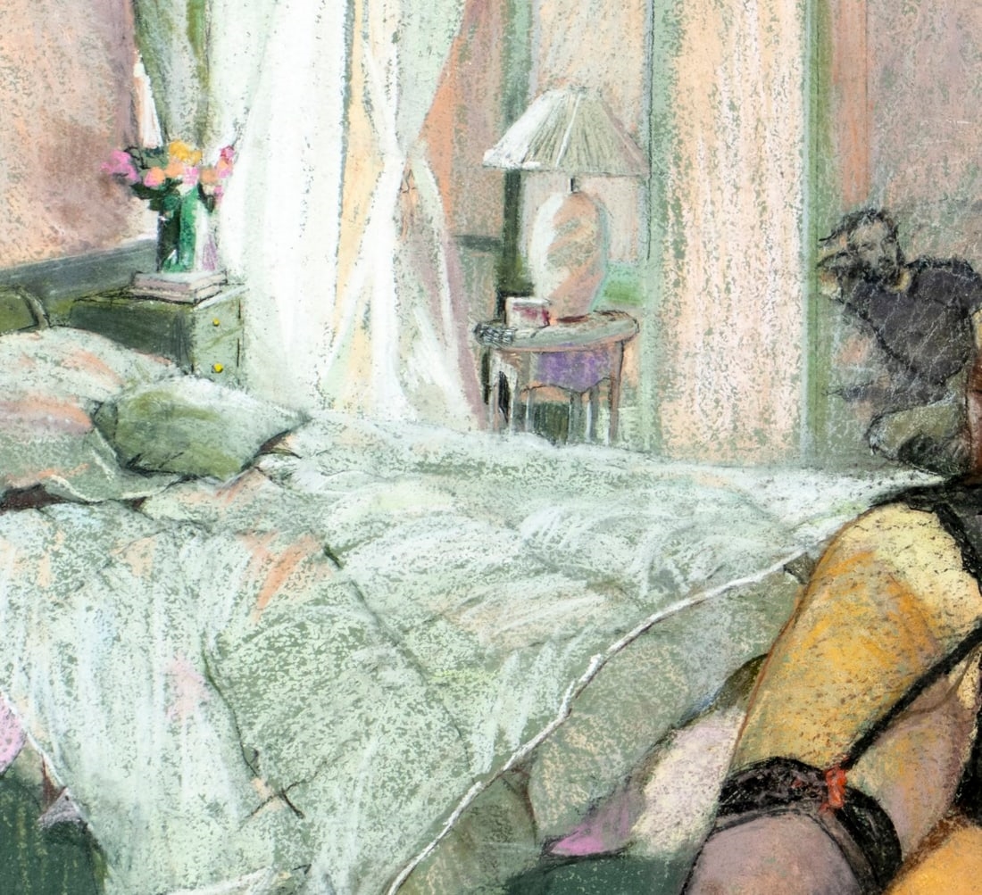 Rhoda Yanow | Woman in Lingerie (20th Century) | MutualArt