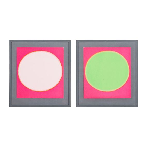 Rupprecht Geiger | Two Color Screen Prints (1972) | MutualArt