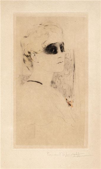Fernand Khnopff | A mask (1901) | MutualArt