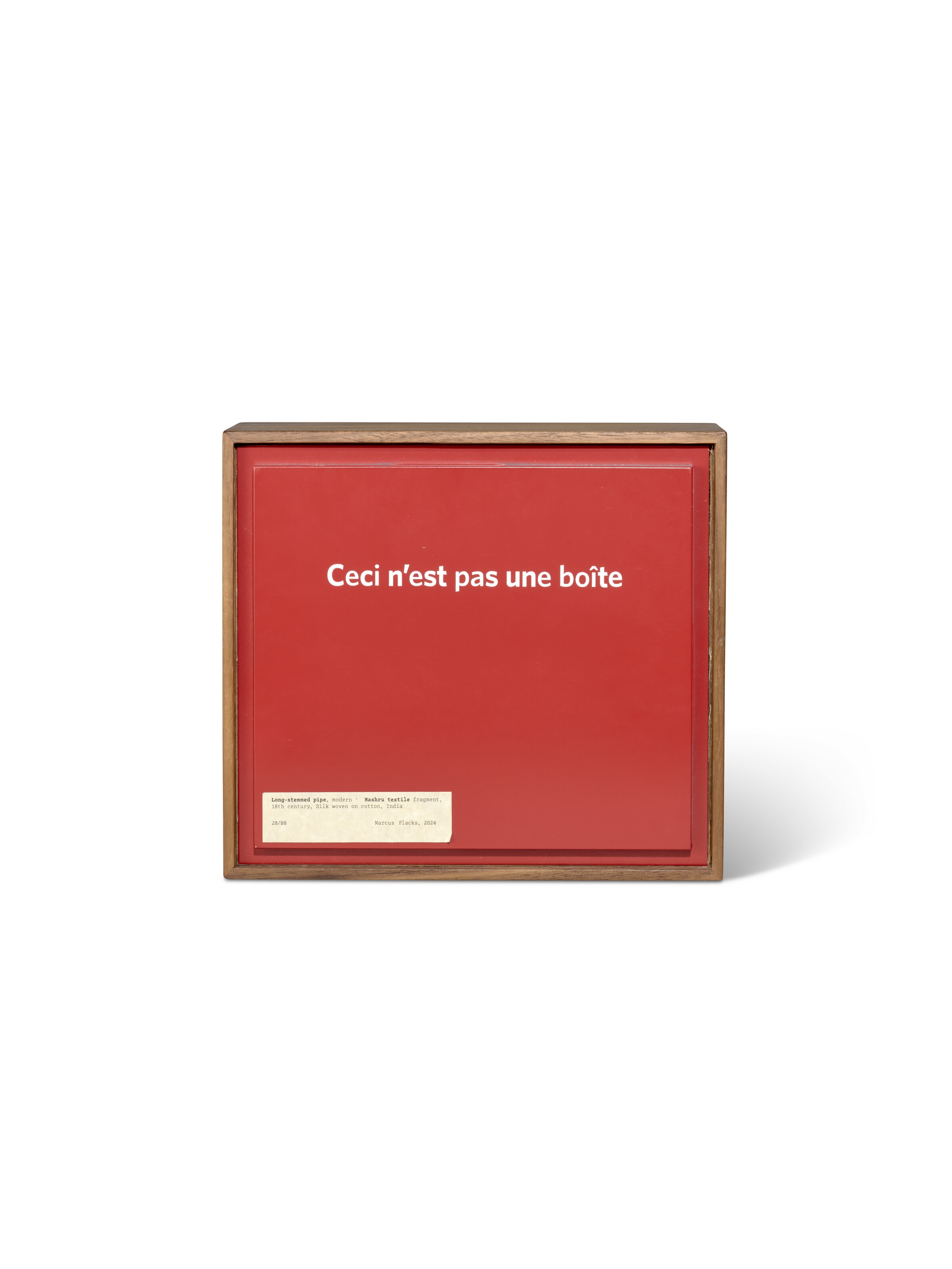 Marcus Flacks | Ceci n'est pas une boîte | MutualArt
