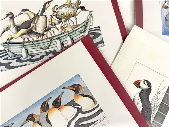 George W. Drew | Three signed prints | MutualArt