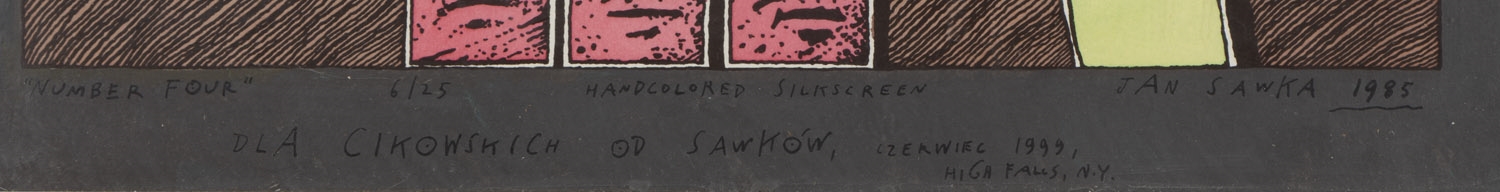 Jan Sawka | Number Four (1985) | MutualArt