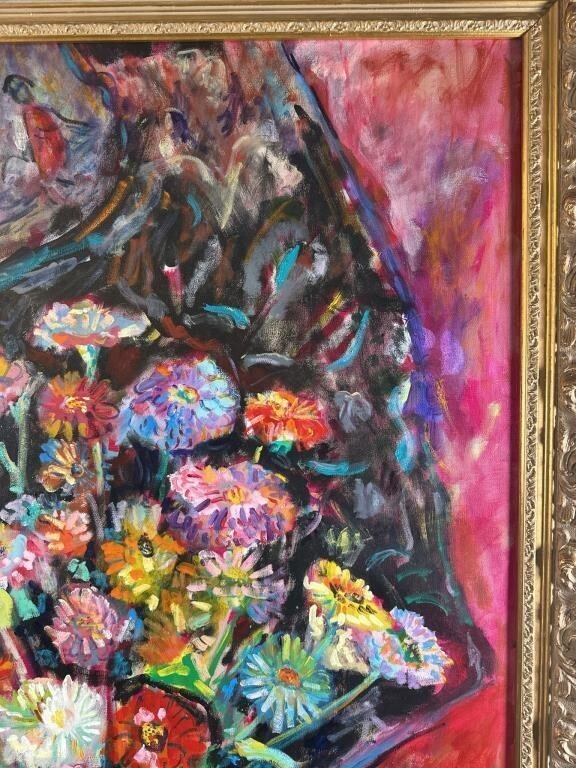Charles Frith | Still Life with Floral Bouquet | MutualArt