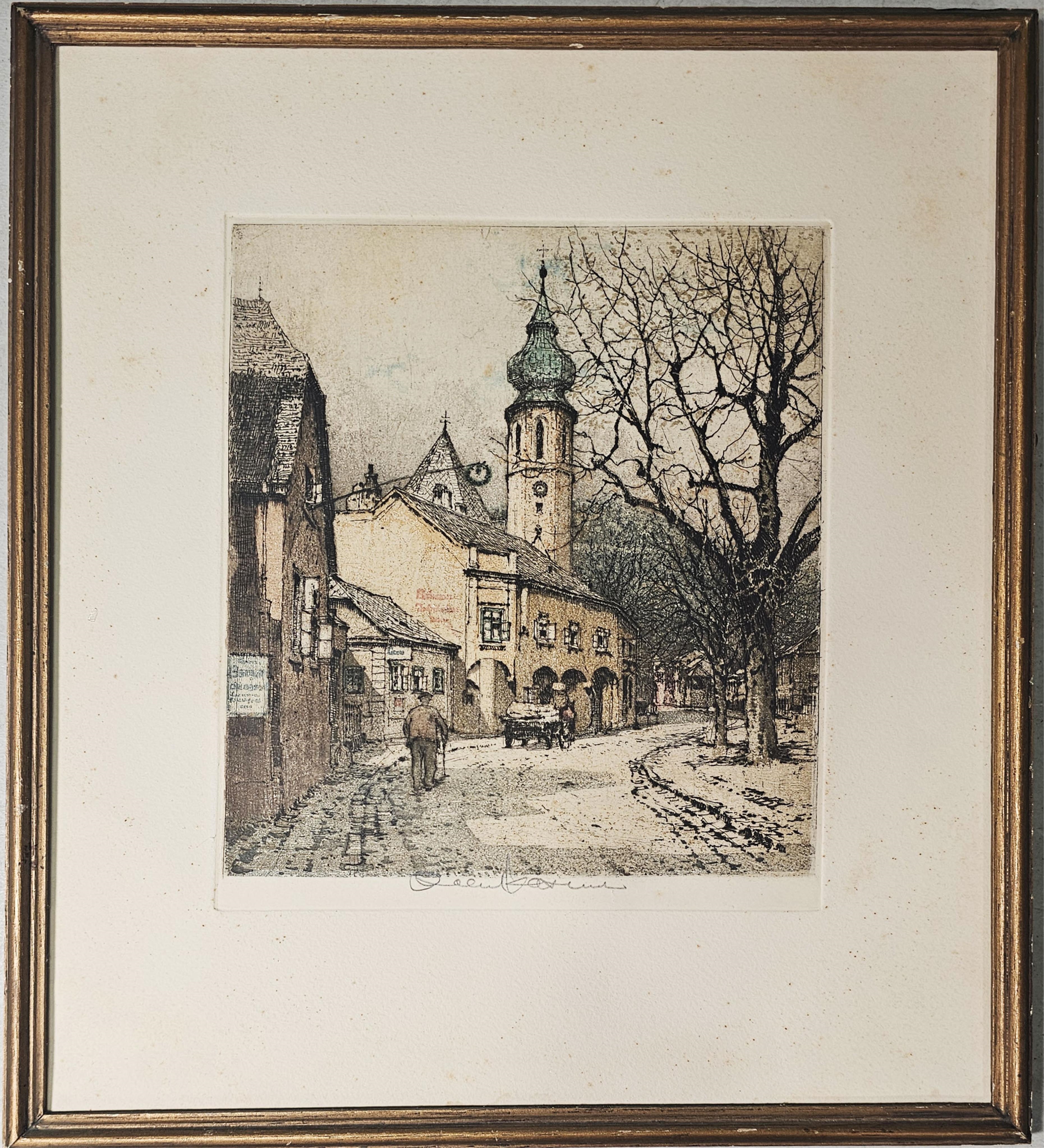 Unknown | European Street Scene | MutualArt