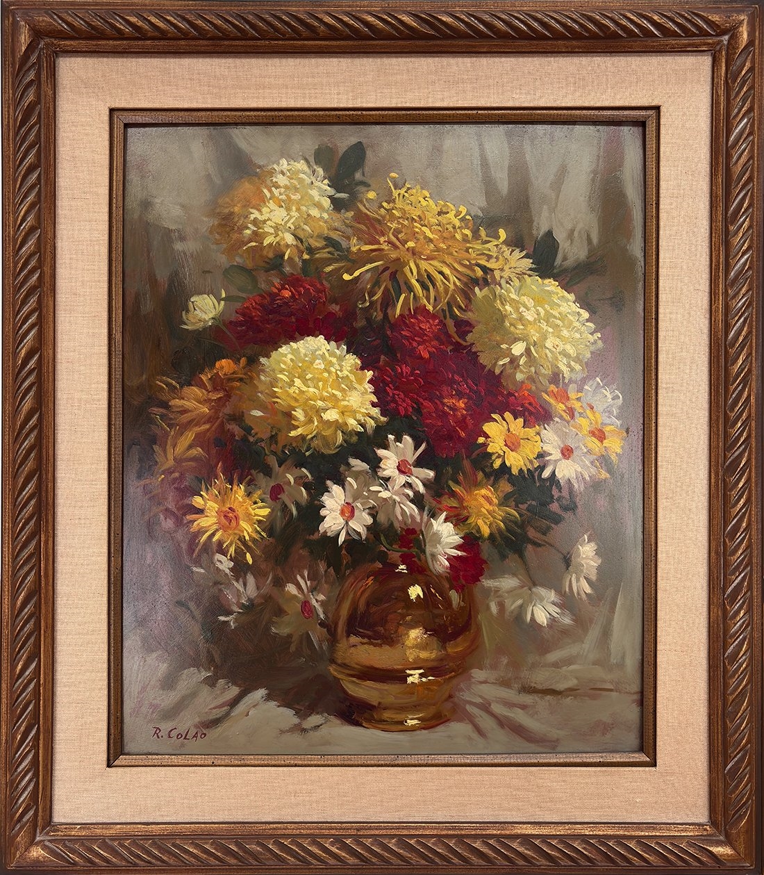 Rudolph Colao | Mums and Daisies | MutualArt