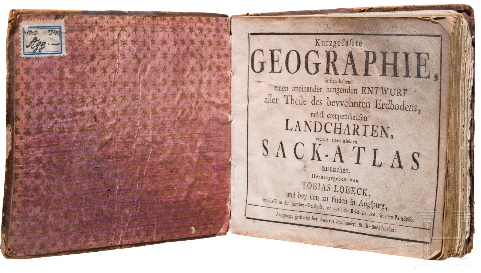 Tobias Lobeck | Sack-Atlas (Mid 18th Century) | MutualArt